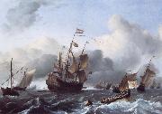 The Eendracht and a Fleet of Dutch Men-of-War